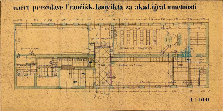 Načrti za rešitev prostorske stiske, Gradivo, Nazorjeva, 1949–2014