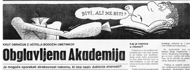 Hedda Gabler ali Bojkot 1986, 22 fotografij, Fotografija