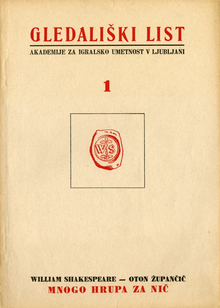 Gledališki listi, Gradivo, Nazorjeva, Center za teatrologijo in filmologijo, 1946–danes