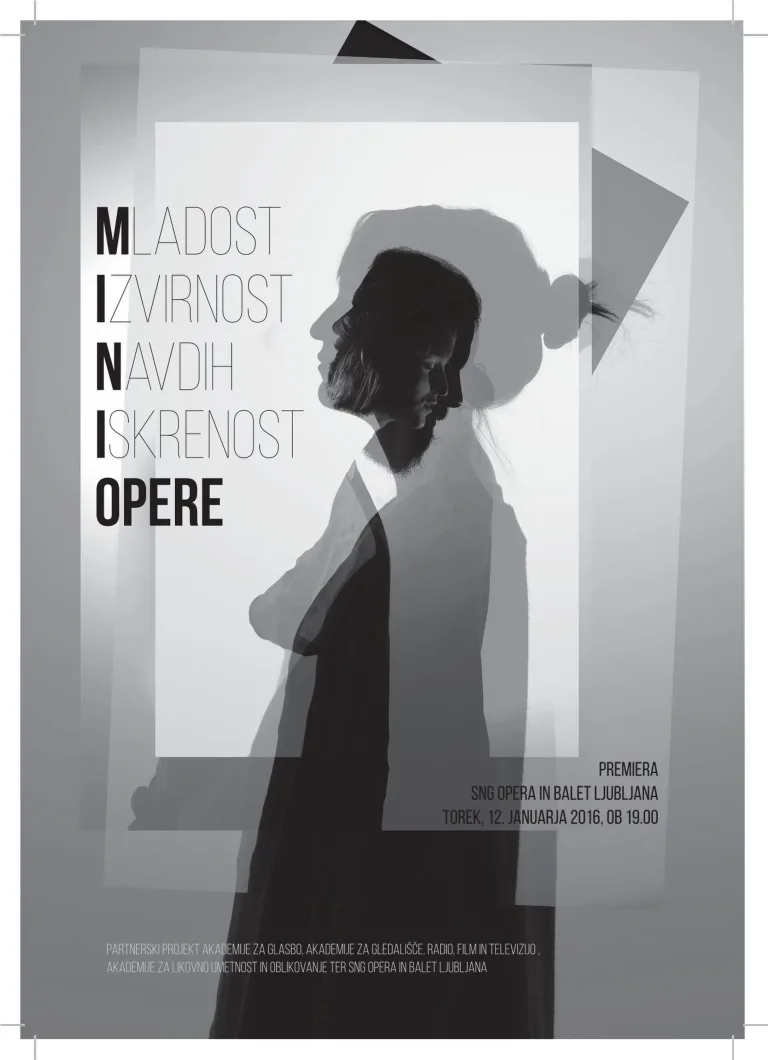 Mini opere, Produkcija, Trubarjeva, Oddelek za dramaturgijo in scenske umetnosti, 2016